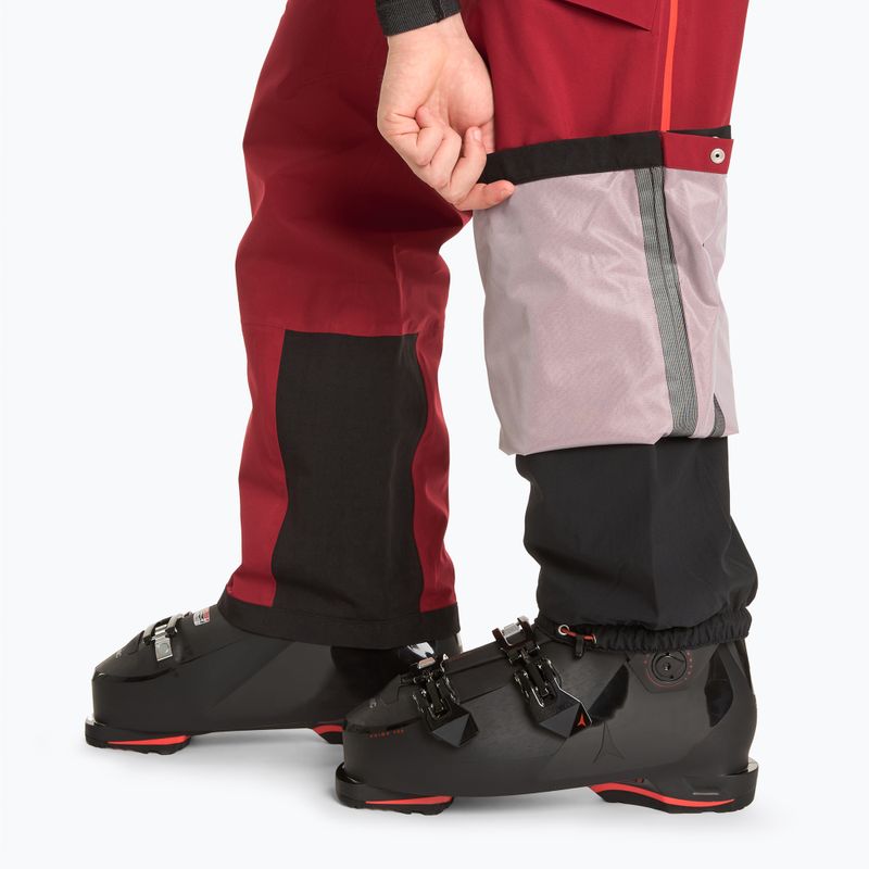 Férfi sítúra nadrág La Sportiva Chaser Evo Shell Bib sangria 7