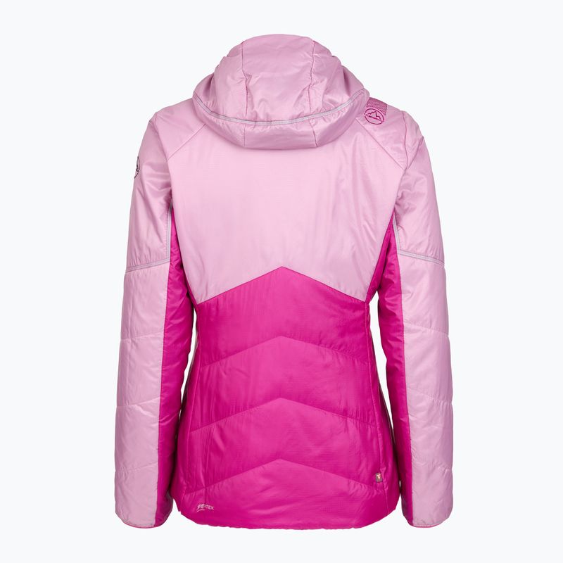 Női bélelt kabát La Sportiva Mythic Primaloft rose/ springtime 2