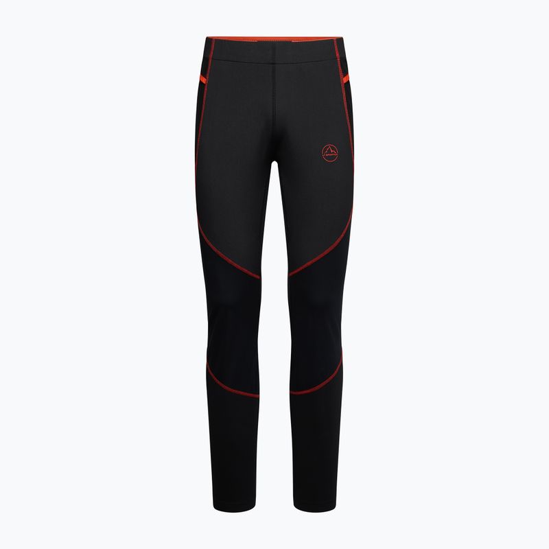 Férfi futóleggings La Sportiva Primal black/ cherry tomato
