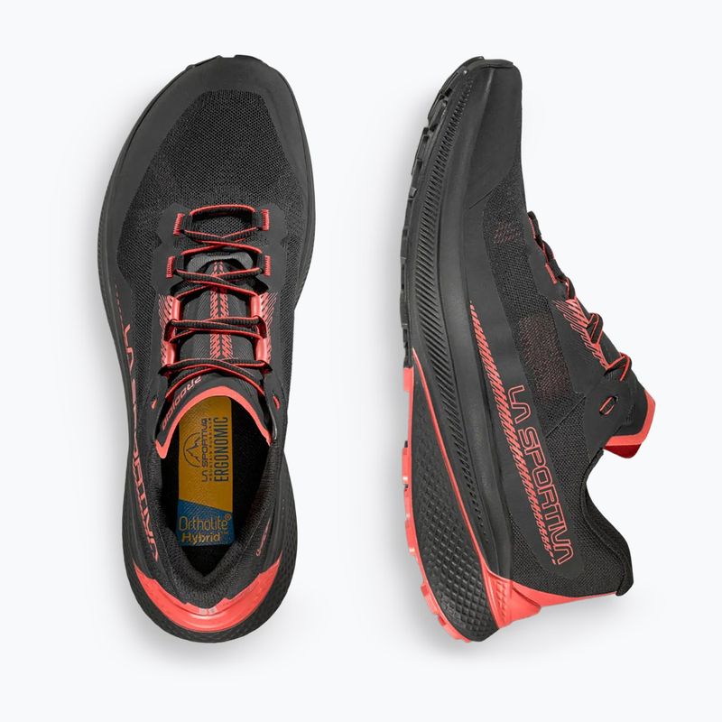 Férfi futócipő La Sportiva Prodigio black/tango red 15