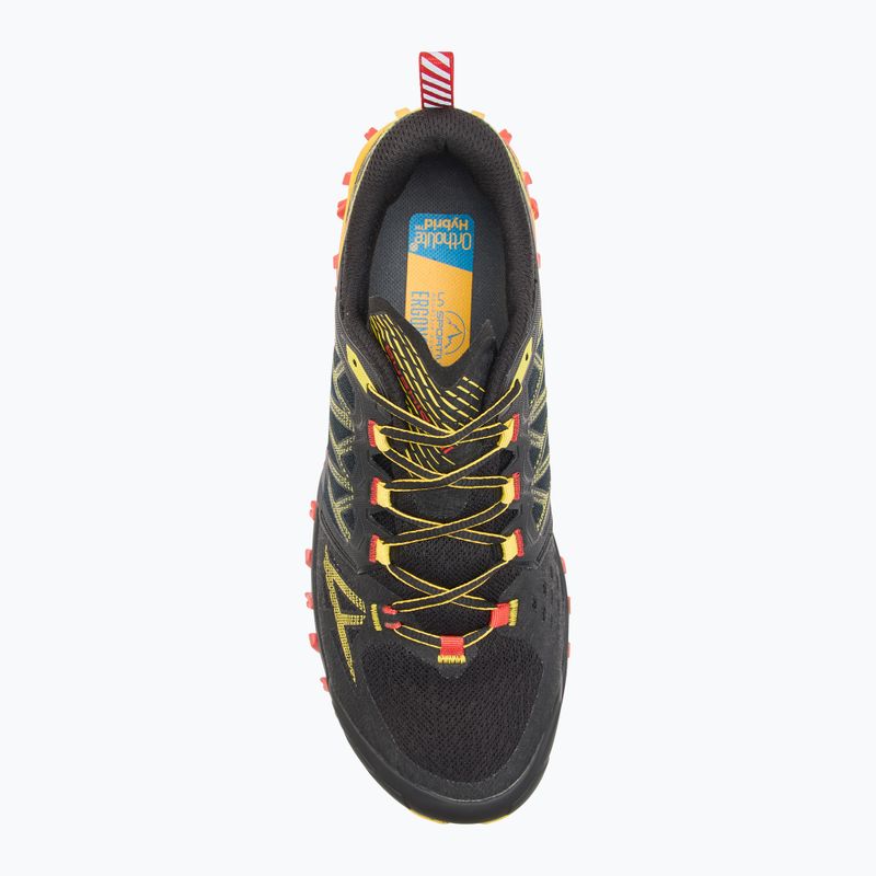 Férfi futócipő La Sportiva Bushido III GTX black/ yellow 5