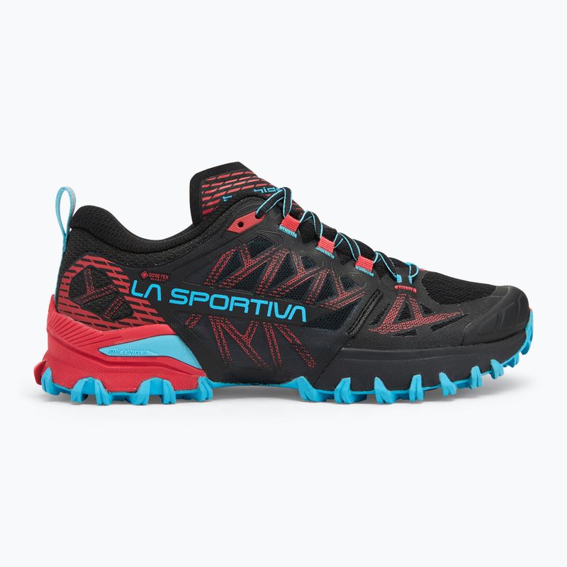 Női futócipő La Sportiva Bushido III GTX black/ hibiscus 2