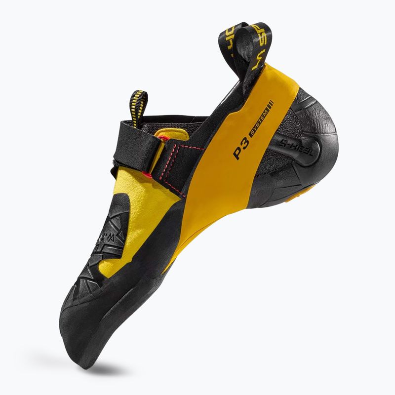 La Sportiva Skwama hegymászó cipő fekete/ sárga 3