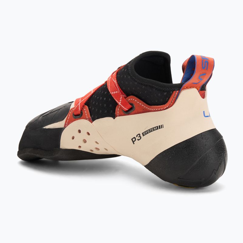 Női mászócipő  La Sportiva Solution white/lily orange 3
