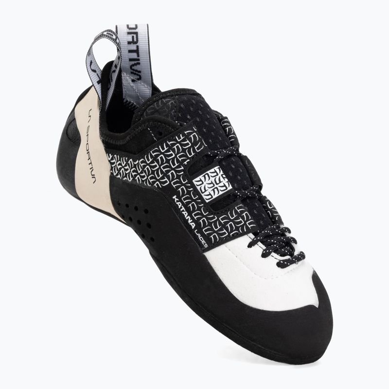 La Sportiva gyermek mászócipő Katana Laces fehér/fekete