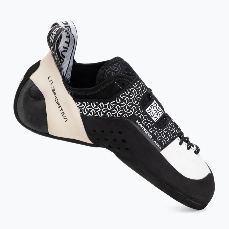 La Sportiva gyermek mászócipő Katana Laces fehér/fekete 2