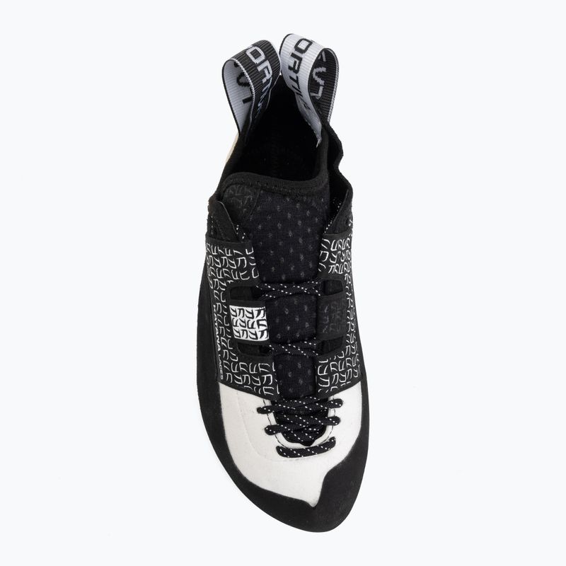 La Sportiva gyermek mászócipő Katana Laces fehér/fekete 5
