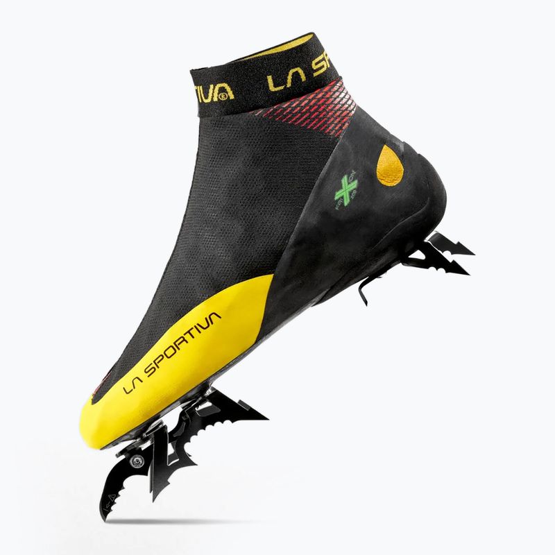 Hegymászó bakancs La Sportiva Mega Ice Evo black/yellow 11