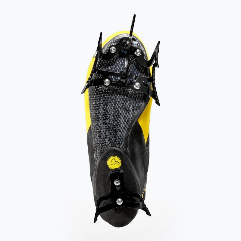 Hegymászó bakancs La Sportiva Mega Ice Evo black/yellow 13