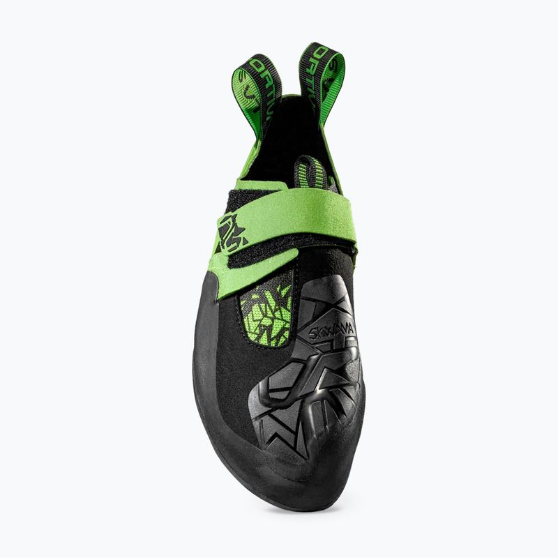 Férfi mászócipő La Sportiva Skwama Vegan black/flash green 6