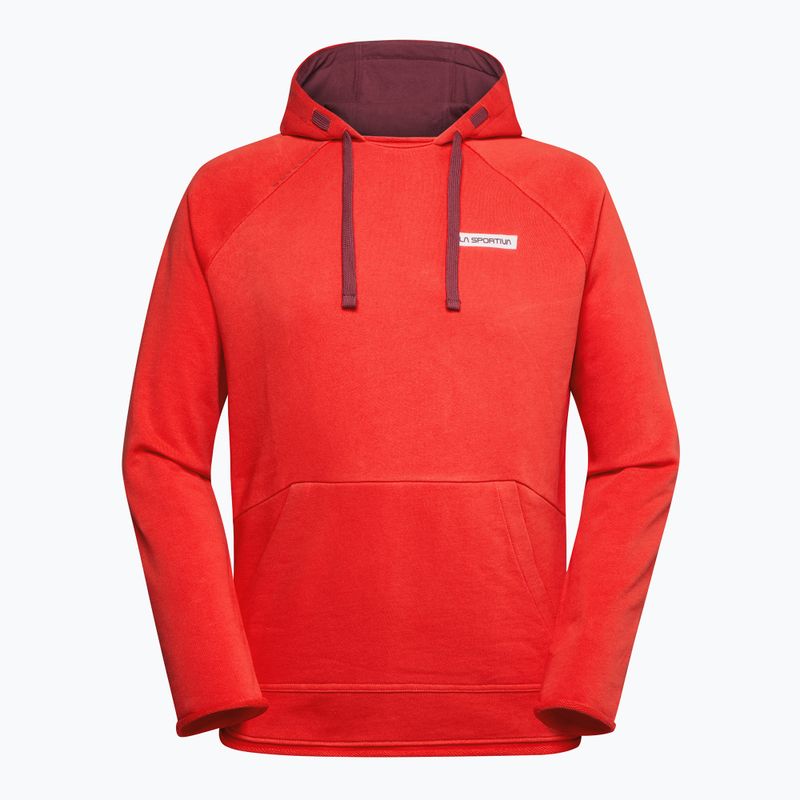 Férfi La Sportiva Telendos Hoody hegyi piros trekking melegítő pulóver 3