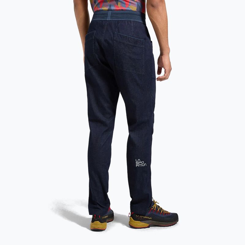 Férfi mászónadrág La Sportiva Cave Jeans denim/night sky 2