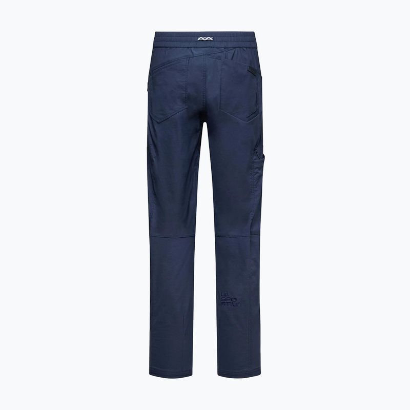 Férfi mászónadrág La Sportiva Talus night sky/chalk 4