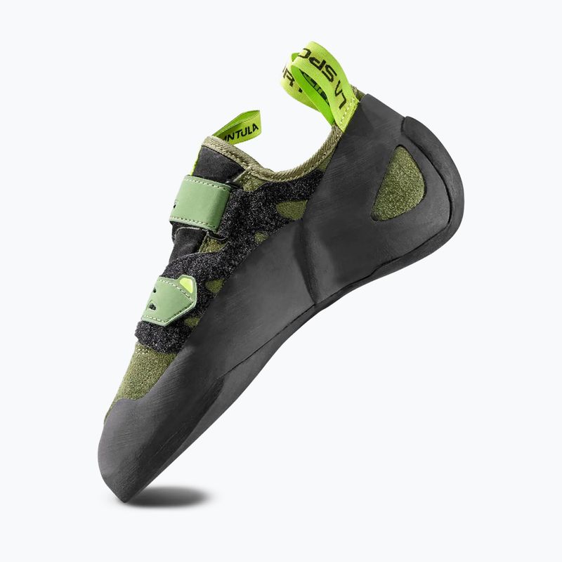 La Sportiva Tarantula férfi mászócipő olive/neon 3