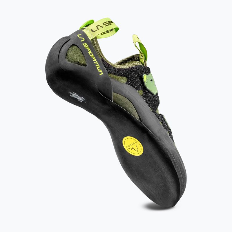 La Sportiva Tarantula férfi mászócipő olive/neon 4