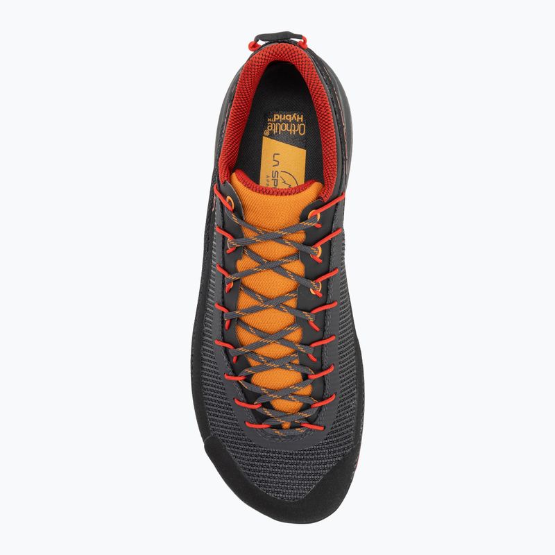 Férfi La Sportiva TX4 Evo ST karbon/hegységi piros közelítő cipő 5
