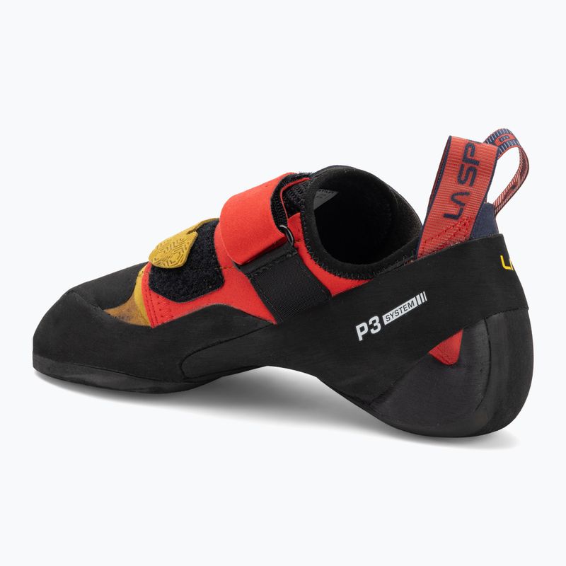 Férfi La Sportiva Kubo savana hegymászó cipő / hegyi piros 3