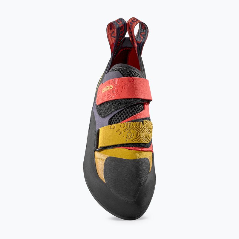 Férfi mászócipő La Sportiva Kubo savanna/mountain red 5