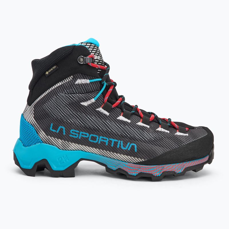 Női túrabakancs La Sportiva Aequilibrium Hike GTX carbon/malibu kék 2