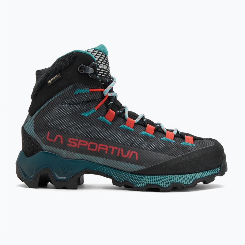 Női magashegyi cipő La Sportiva Aequilibrium Hike GTX carbon/ everglade 2