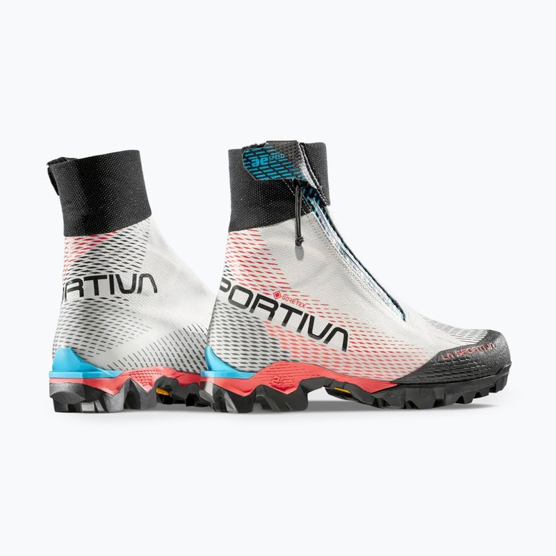 Női magashegyi cipők La Sportiva Aequilibrium Speed GTX white/hibiscus 4