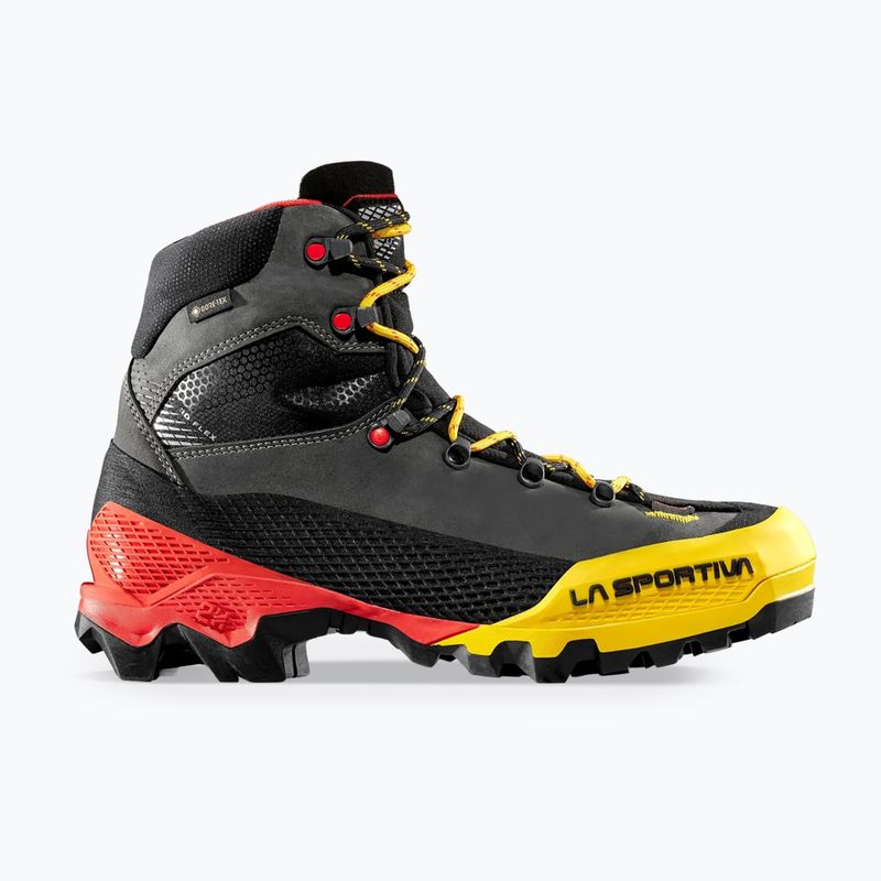 Férfi magashegyi bakancs La Sportiva Aequilibrium LT GTX black/yellow 9