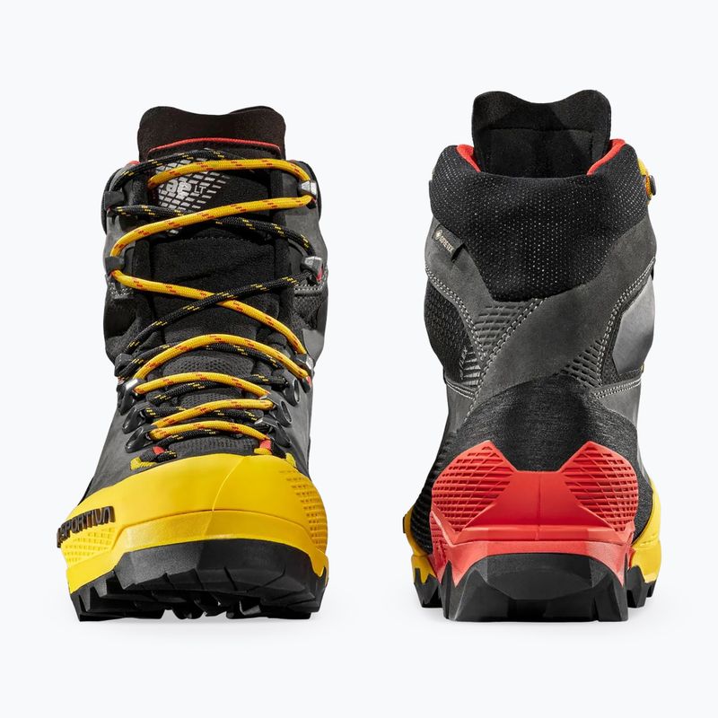 Férfi magashegyi bakancs La Sportiva Aequilibrium LT GTX black/yellow 12