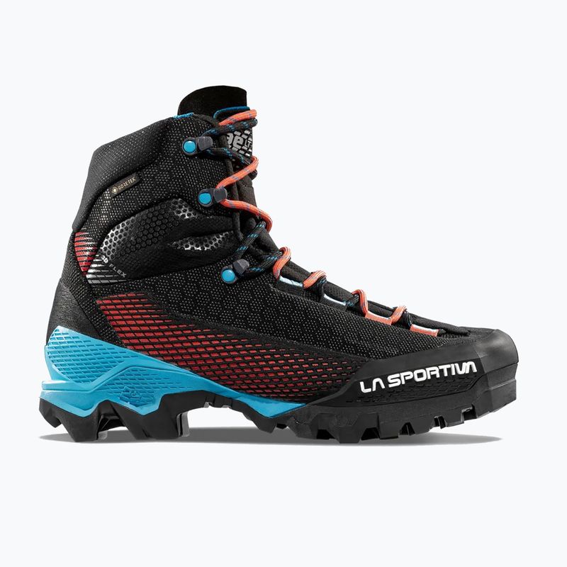 Női magashegyi bakancsok La Sportiva Aequilibrium ST GTX black/hibiscus 9