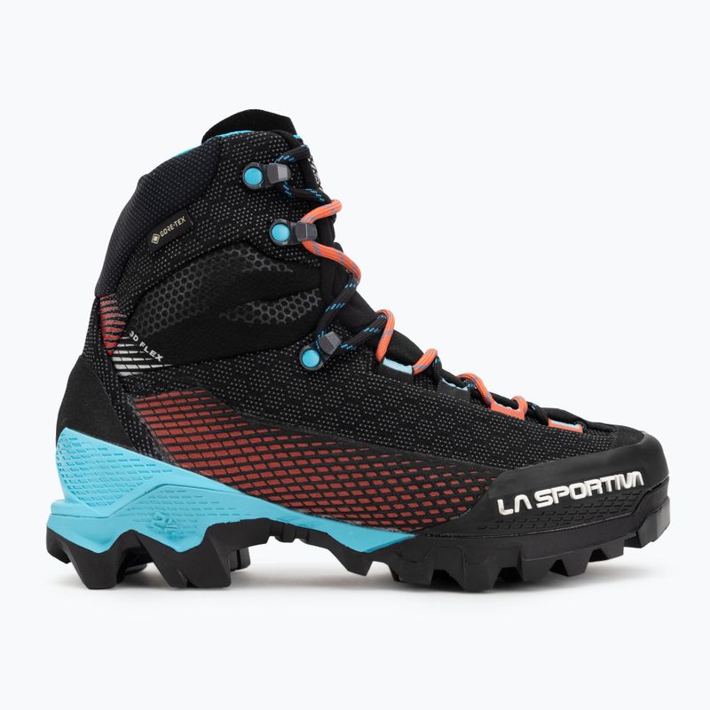 Női magashegyi bakancsok La Sportiva Aequilibrium ST GTX black/hibiscus 2