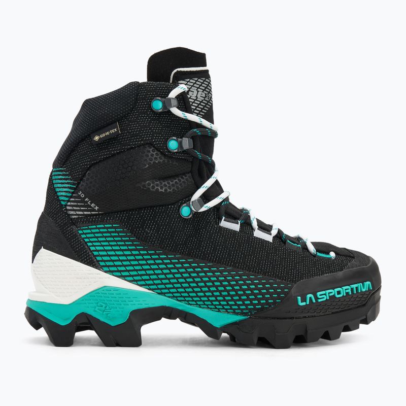Női magashegyi bakancsok La Sportiva Aequilibrium ST GTX black/aqua 2
