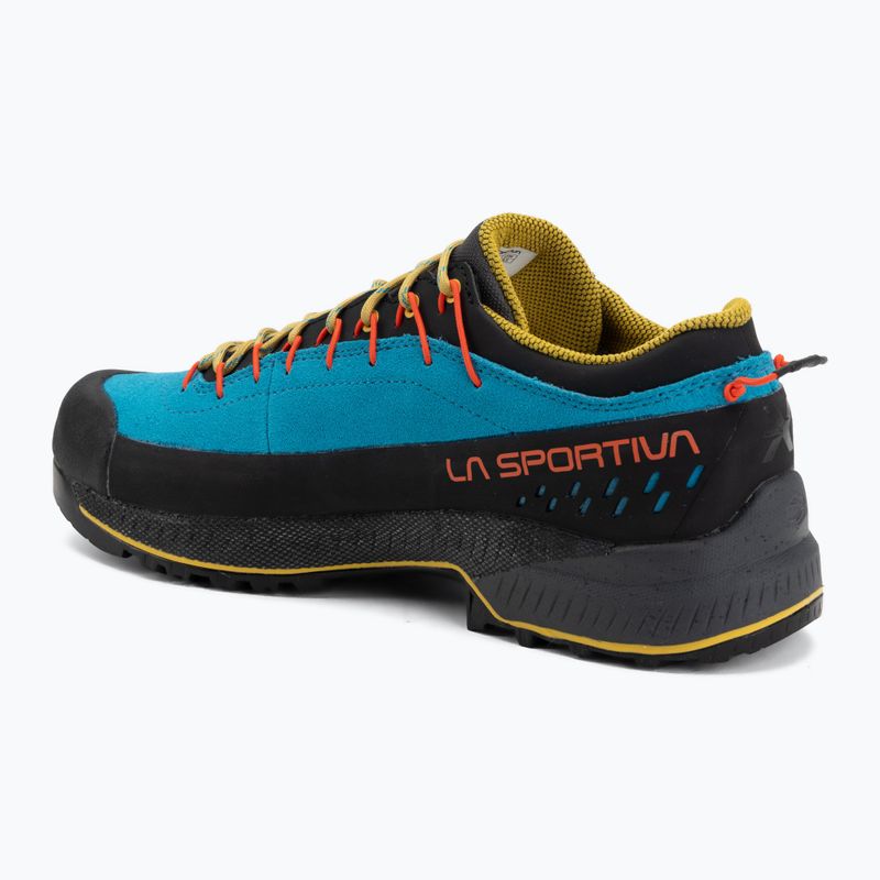 La Sportiva TX4 Evo GTX tropic blue/bamboo férfi megközelítő cipő 3