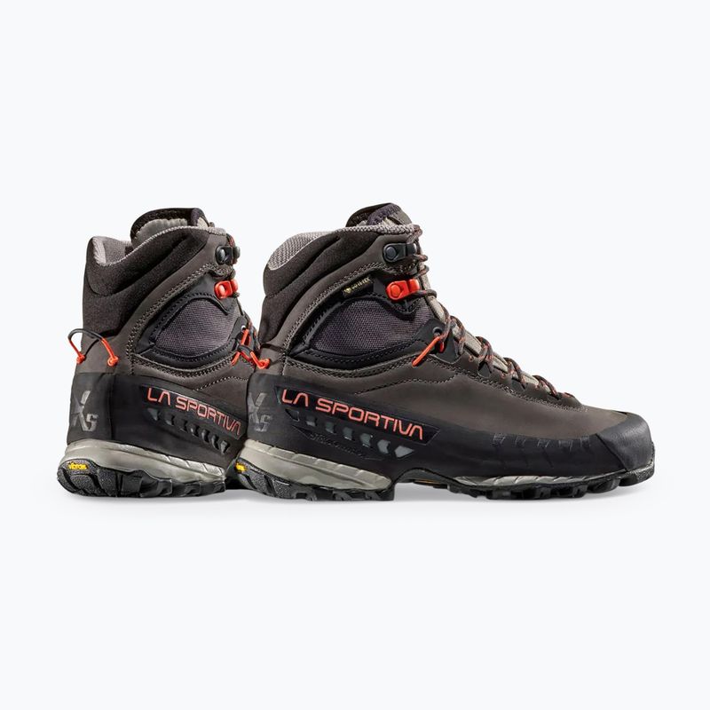 Női approach cipő La Sportiva TX5 GTX carbon/paprika 12
