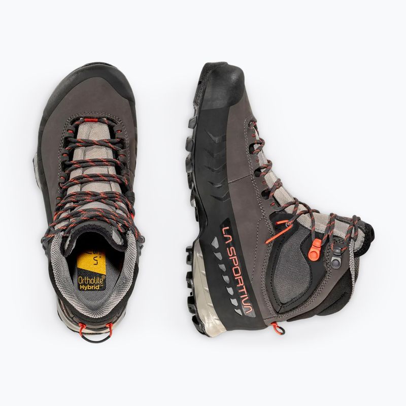 Női approach cipő La Sportiva TX5 GTX carbon/paprika 14