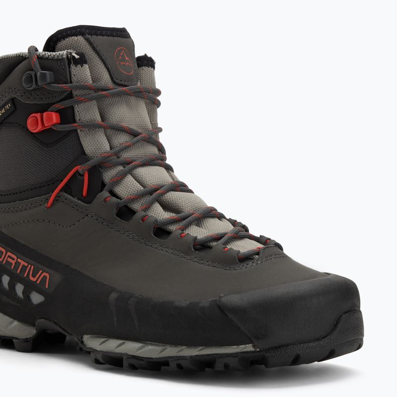 La Sportiva TX5 GTX carbon/paprika női közelítő cipő 7