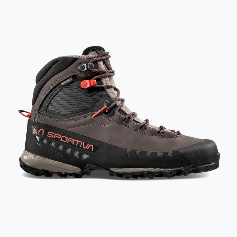 La Sportiva TX5 GTX carbon/paprika női közelítő cipő 2