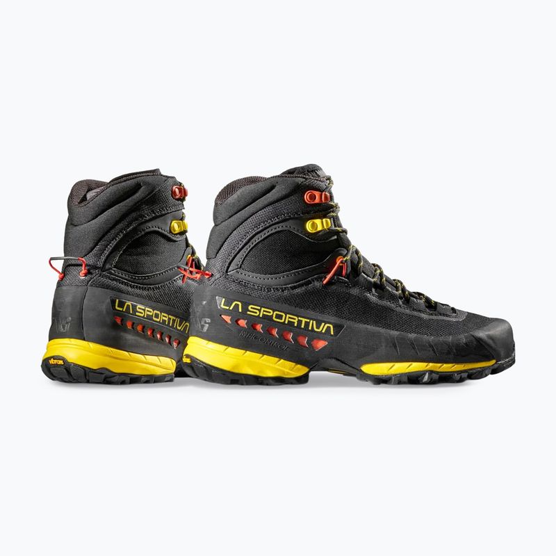 Férfi approach cipők La Sportiva TXS GTX black/yellow 5