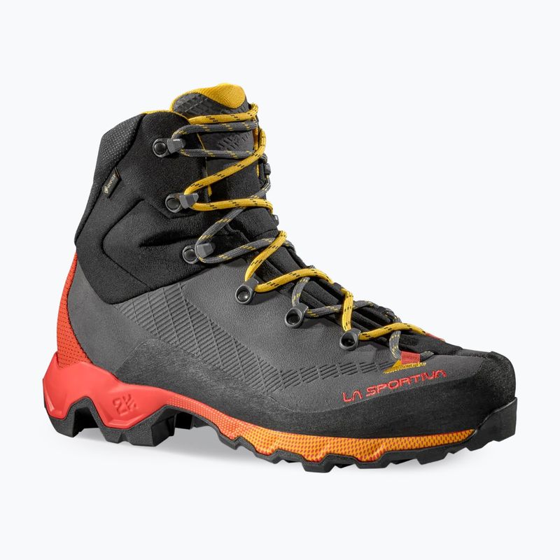 Férfi magashegyi bakancs La Sportiva Aequilibrium Trek GTX carbon/yellow