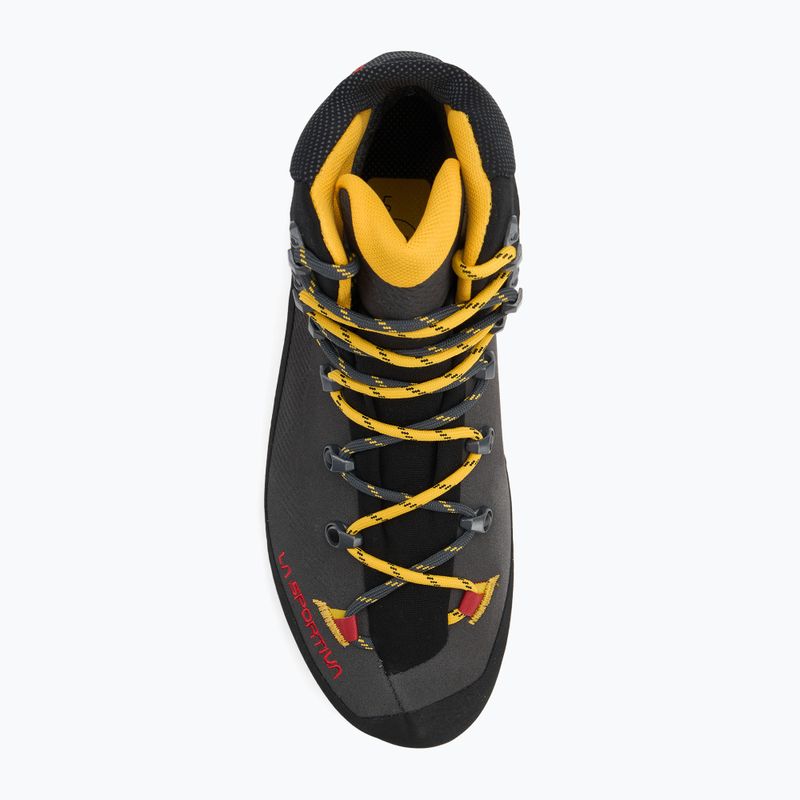 Férfi túrabakancs La Sportiva Aequilibrium Trek GTX carbon/yellow 5