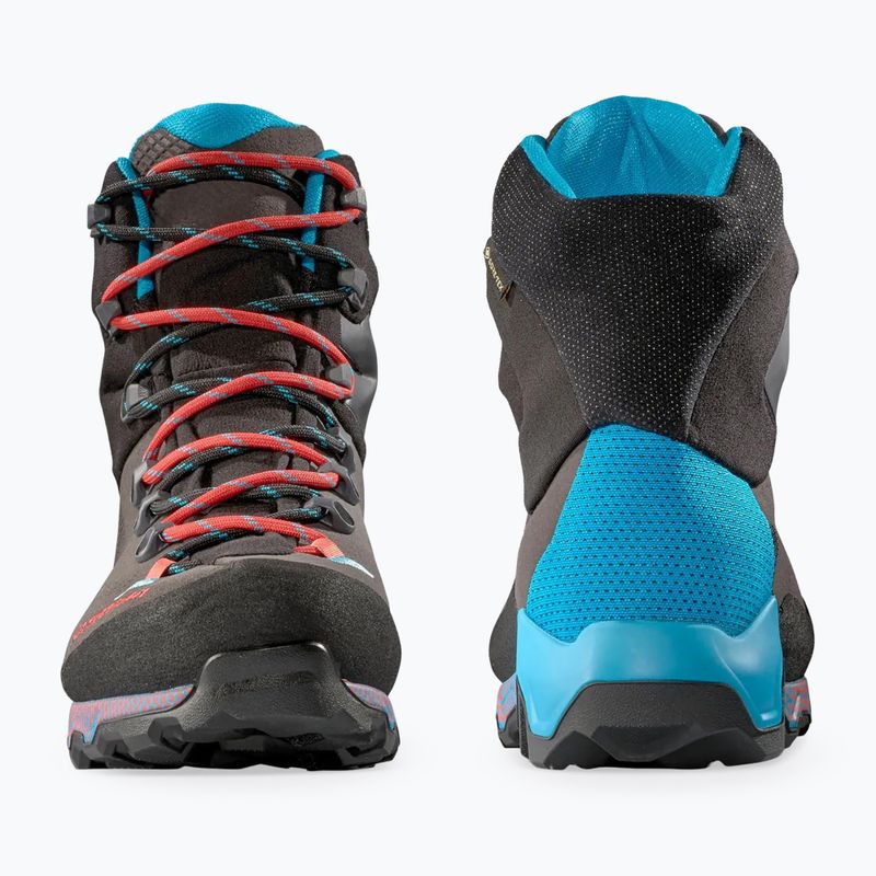 Női túracipő La Sportiva Aequilibrium Trek GTX carbon/malibu blue 12