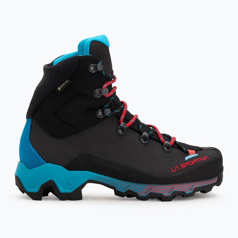 Női túracipő La Sportiva Aequilibrium Trek GTX carbon/malibu blue 2