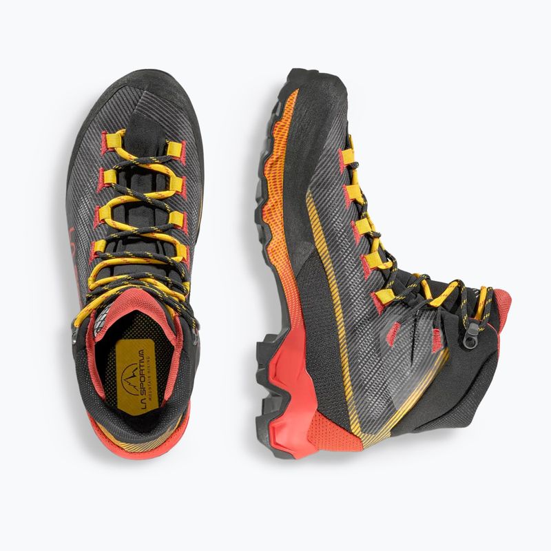 Férfi túracipő La Sportiva Aequilibrium Hike GTX carbon/yellow 13