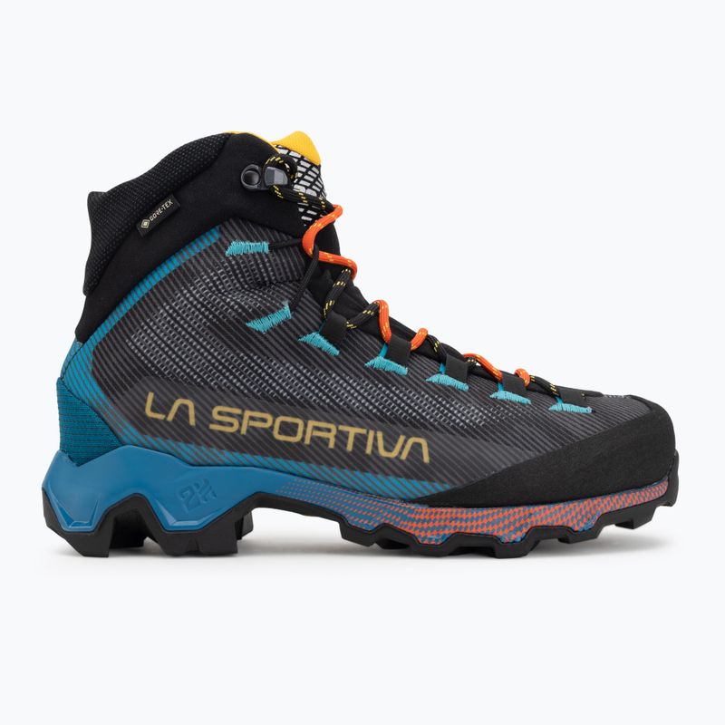 Férfi túracipő La Sportiva Aequalibrum Hike GTX carbon/tropic blue 2
