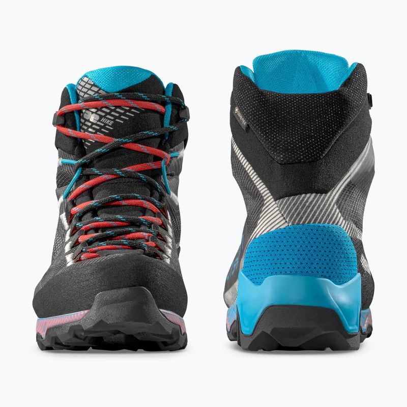 Női túracipő La Sportiva Aequalibrum Hike GTX carbon/malibu blue 4