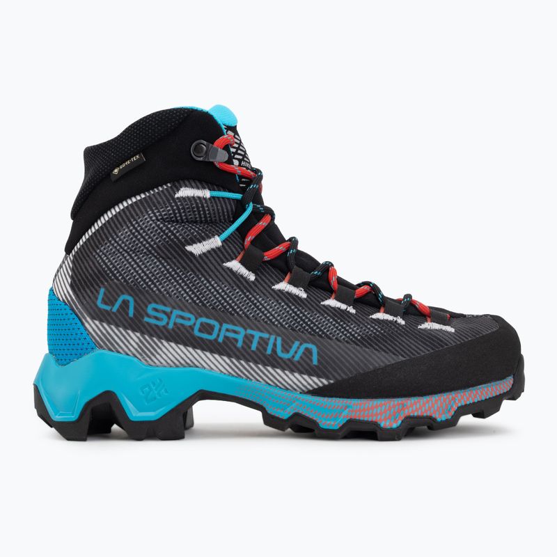 Női túracipő La Sportiva Aequalibrum Hike GTX carbon/malibu blue 2