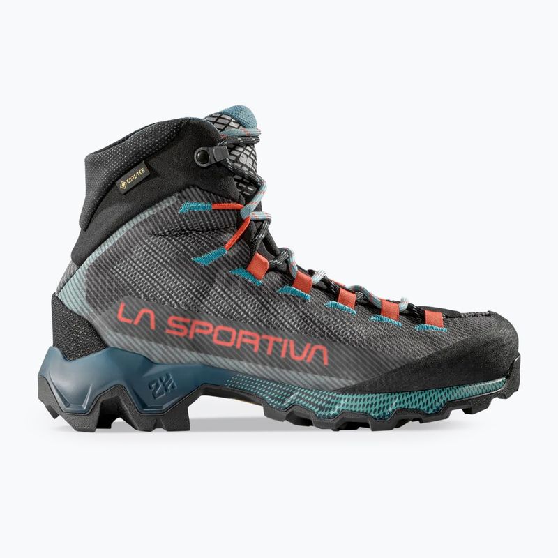 Női túracipő La Sportiva Aequilibrium Hike GTX carbon/everglade 8