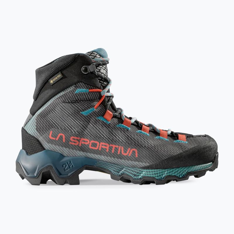 Női túracipő La Sportiva Aequilibrium Hike GTX carbon/everglade 11