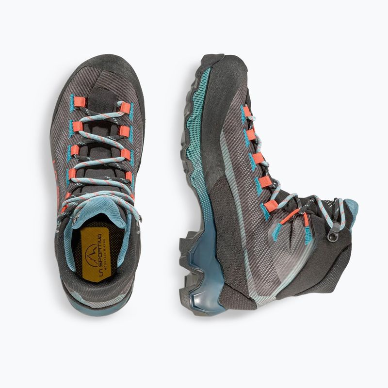 Női túracipő La Sportiva Aequilibrium Hike GTX carbon/everglade 16