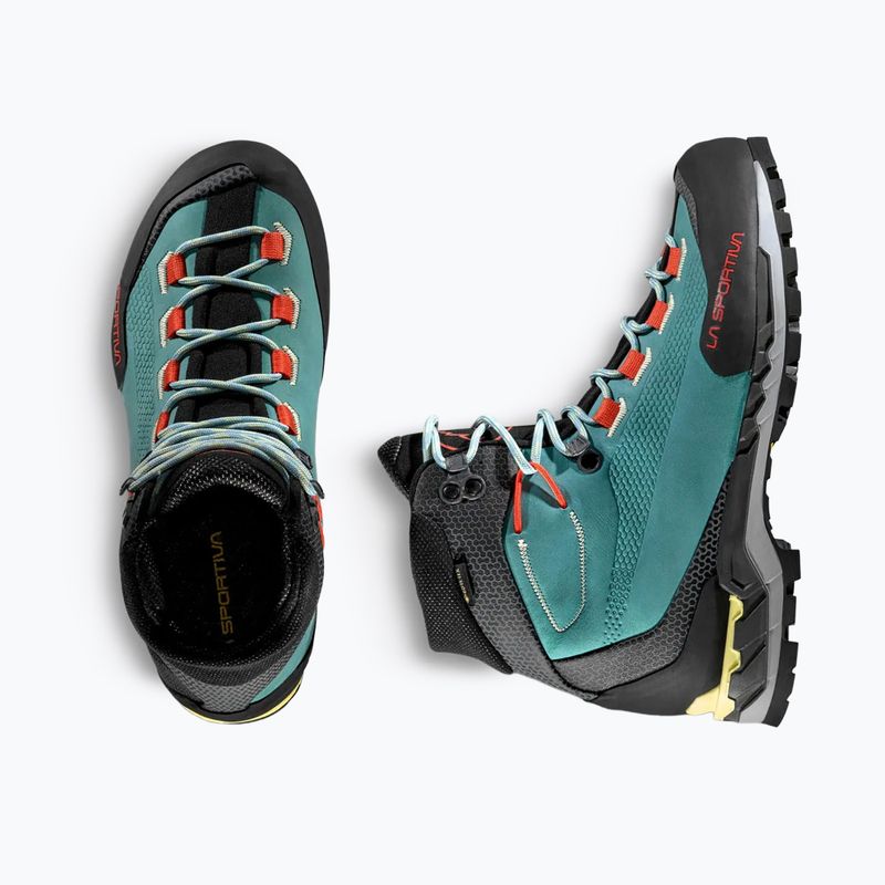 Női magashegyi cipők La Sportiva Trango Tech Leather GTX juniper/zest 6
