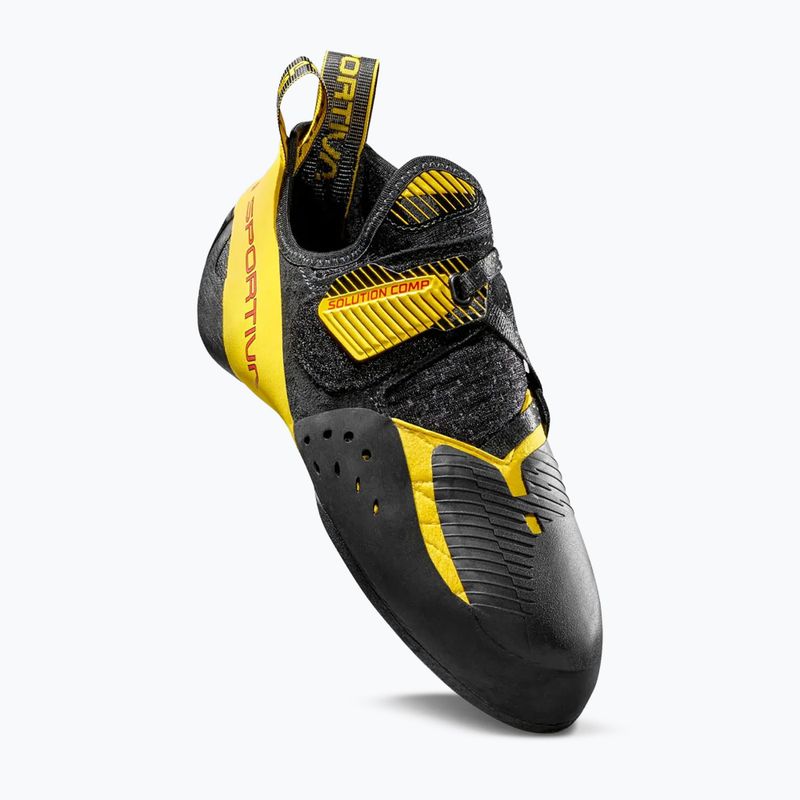 Gyerek mászócipő La Sportiva Solution Comp yellow/black 3