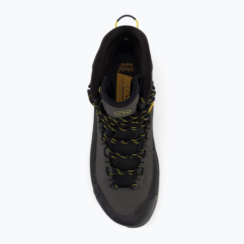 Férfi túracipő La Sportiva TX5 Evo Mid GTX carbon/yellow 5